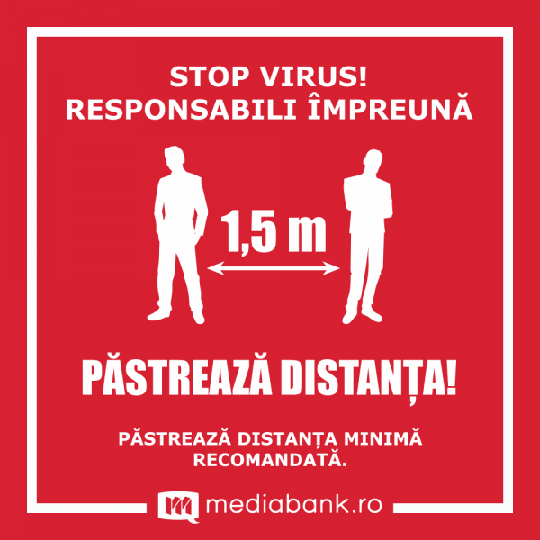 Pastreaza Distanta - Autocolant