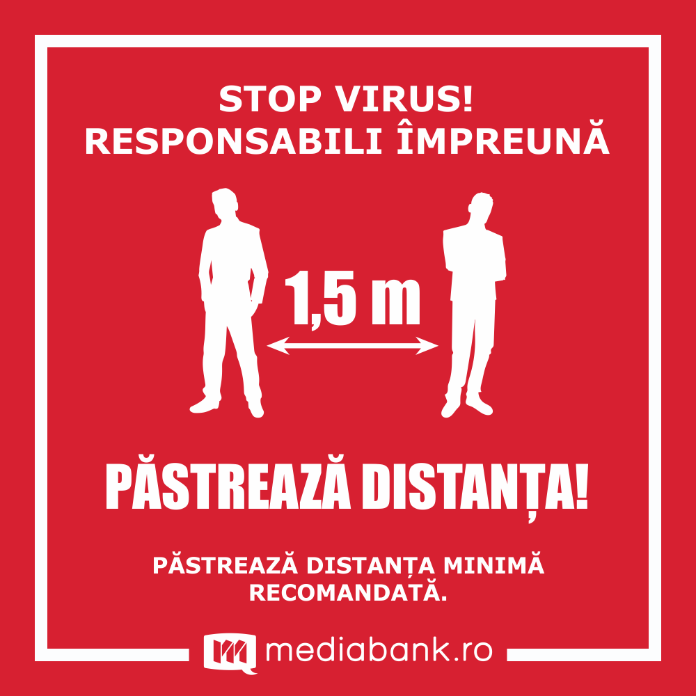 Pastreaza Distanta - Autocolant