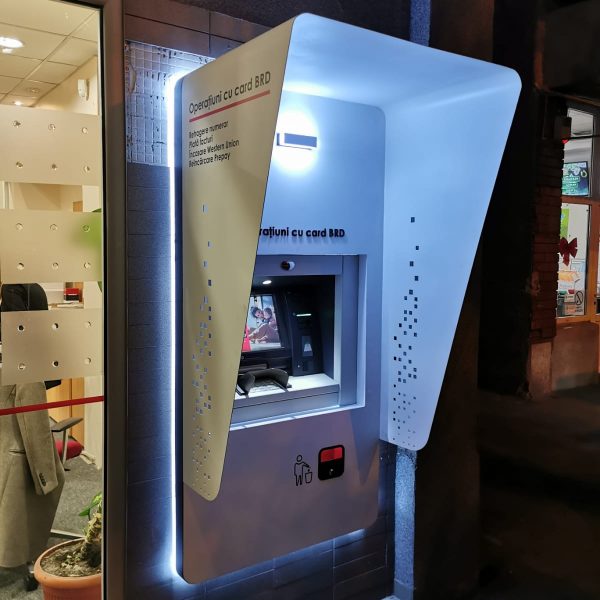 Copertină aluminiu ATM